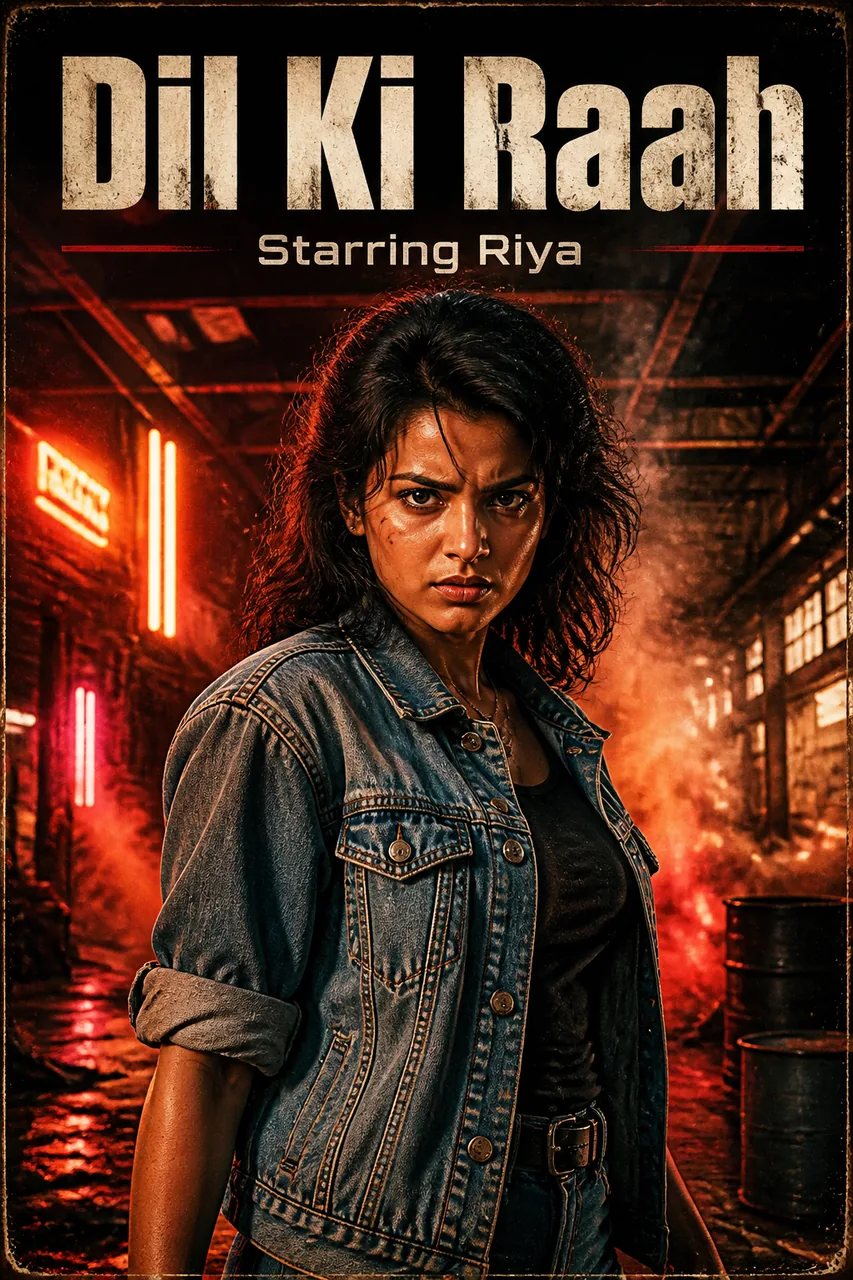80s Angry Action Hero Bollywood Poster Prompt – AI se bani photo