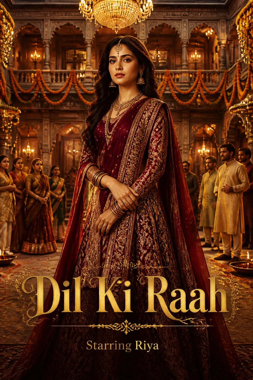 90s Grand Family Drama Bollywood Poster Prompt – AI se bani photo