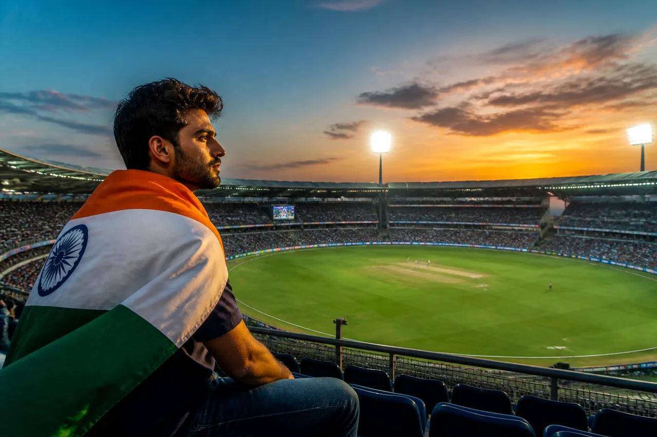 Tricolour Cape Sunset Match AI Photo Prompt – AI se bani photo