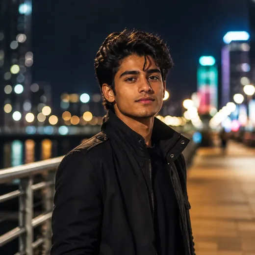 Cinematic Night City Lights Bokeh DP Prompt