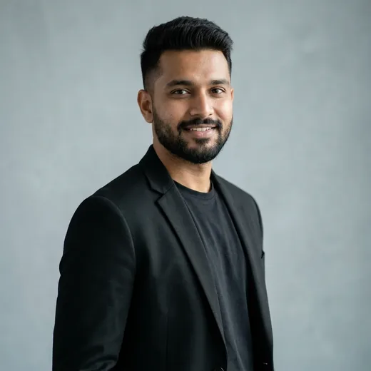 Modern Tech Startup Smart Casual Headshot Prompt
