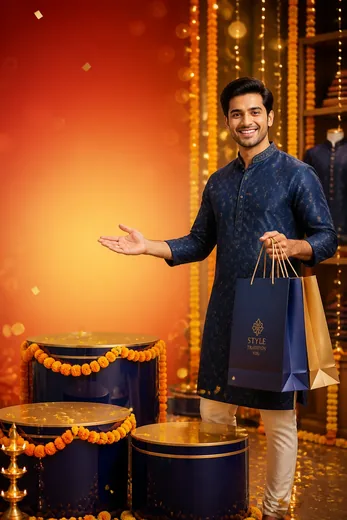 Retail Shop Mega Sale Poster Prompt for Business (Gemini AI)